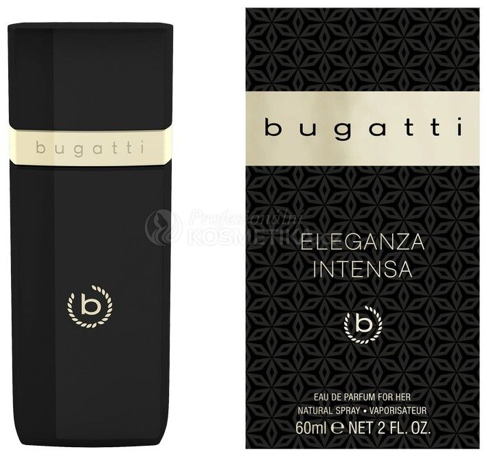 EDP Profesionální — 60 parfémovaná ml Intensa kosmetika - voda Eleganza Bugatti Dámská