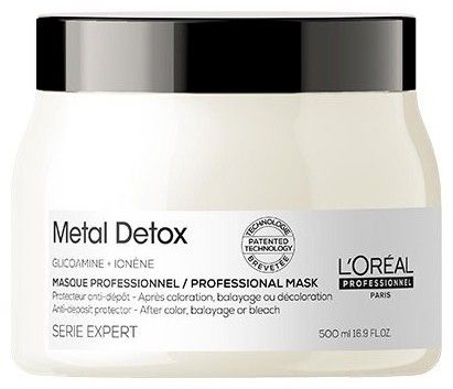 L´oréal Professionnel Serie Expert Metal Detox Mask - Maska chránící vlasy před ukládáním nežádoucích částic 500 ml