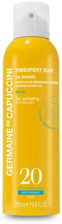 Germaine de Capuccini Timexpert Sun Oil Bronze SPF20 - Suchý olej na opalování 200 ml