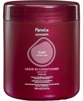 Fanola Wonder Curl Extra Care Leave-in Conditioner - Bezoplachový kondicionér 1000 ml