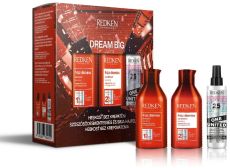 Redken Frizz Dismiss Vánoční Sada - Šampon 300 ml + kondicionér 300 ml + sprej One United 150 ml Dárková sada