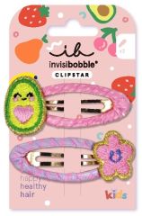 Invisibobble SNAP CLIP KIDS Frutti Avocado - Dětská sponka do vlasů 2 ks