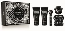 Moschino Toy Boy Vánoční Set - EDP 100 ml + EDP 10 ml + sprchový gel 100 ml + balzám po holení 100 ml Dárková sada