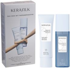 Kerasilk Duo Set - Termoochranný sprej 90 ml + bezoplachová péče 125 ml Dárková sada