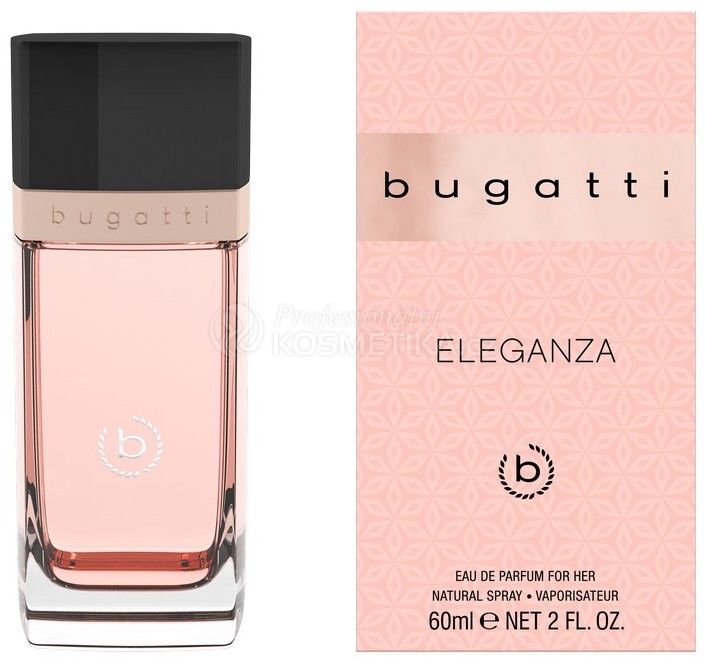 kosmetika Bugatti - — Dámská ml 60 Profesionální voda EDP Eleganza parfémovaná
