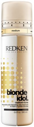Redken Blonde Idol Custom Tone Gold - Péče pro teplé blond odstíny 196ml