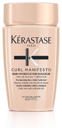 Kérastase Curl Manifesto Bain Hydratation Douceur Travel Size - Jemná hydratační šamponová lázeň 80 ml Cestovní balení