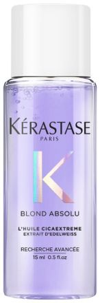 Kérastase Blond Absolu Cicagloss Oil Travel Size - Olej na blond vlasy 15 ml Cestovní balení