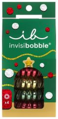 Invisibobble SET S Jingle Spiral - Gumička do vlasů 4 ks