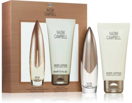 Naomi Campbell Set - EDT 15 ml + tělové mléko 50 ml Dárková sada