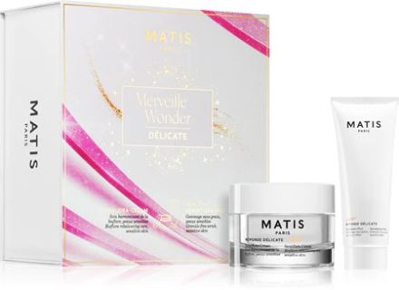 Matis Merveille Wonder Délicate Set - Krém pro citlivou pleť 50 ml + Peelingový krém pro citlivou pleť 50 ml Dárková sada