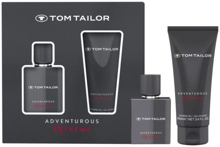 Tom Tailor Adventurous Extreme Men Set - EDT 30 ml + sprchový gel 100 ml Dárková sada