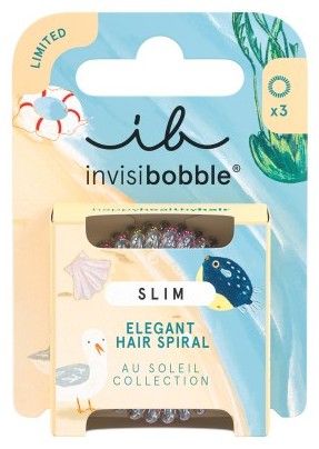 Invisibobble SLIM Au Soleil Vibrant Vacation - Gumička do vlasů 3 ks