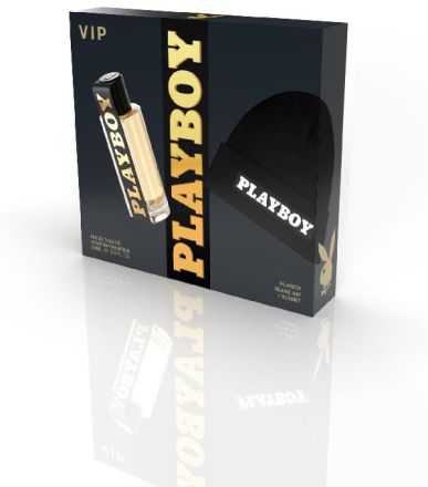 Playboy VIP - EDT 60 ml + Černá čepice Playboy Dárková sada