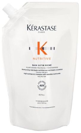 Kérastase Nutritive Bain Satin Riche - Šamponová lázeň pro velmi suché vlasy 500 ml Náhradní náplň