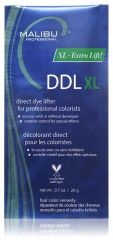 Malibu C DDL Xl Direct Dye lifter - Vysoce koncentrovaný prášek, který účinně odstraňuje nežádoucí přímá barviva 6 x 20 g