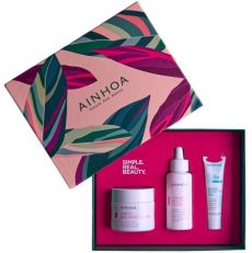 Ainhoa Multivit Glow Vánoční Set - Krém 50 ml + sérum 50 ml + micelární gel 15 ml Dárková sada