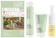 Paul Mitchell Clean Beauty Smooth Set - Šampon 250 ml + kondicionér 250 ml + stylingový sprej 150 ml Dárková sada