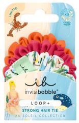 Invisibobble Loop+ Au Soleil Beachy Bliss - Gumička do vlasů 3 ks