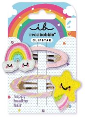 Invisibobble SNAP CLIP KIDS Happy Sky - Dětská sponka do vlasů 2 ks