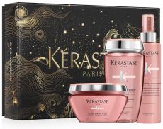 Kérastase Chroma Absolu Vánoční Set - Vyživující šampon 250 ml + maska 200 ml + sérum 150 ml Dárková sada