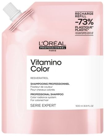 L´oréal Professionnel Vitamino Color Shampoo - Šampon na barvené vlasy 500 ml Náhradní náplň