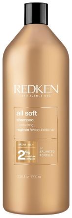 Redken All Soft Conditioner - Hydratační kondicionér pro suché a křehké vlasy 1000 ml