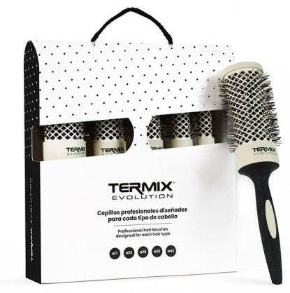 Termix Evolution Set 5 kartáčů - 1x Ø 17, 1 x Ø 23, 1 x Ø 28, 1 x Ø 32, 1 x Ø 43 Dárková sada