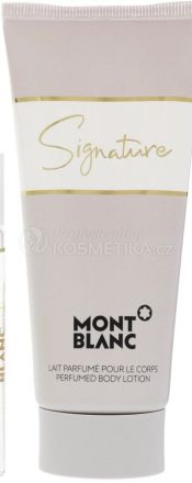 MontBlanc Signature Parfumed Body Lotion - Parfémovaná tělové mléko 100 ml