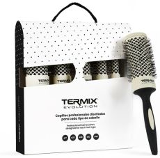 Termix Evolution Soft Round Hair Brushes Pack - Sada kulatých kartáčů pro jemné vlasy