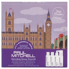 Paul Mitchell Extra-Body Travel Kit - Šampon 100 ml + kondicionér 100 ml + pěna 59 ml + sprej 100 ml Dárková sada