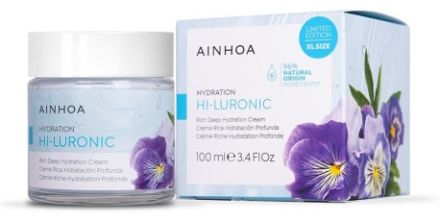 Ainhoa Hi-luronic Rich Deep Hydration Cream - Výživný hloubkově hydratační krém 100 ml