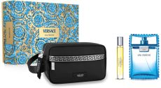 Versace Man Eau Fraiche Sada - EDT 10 ml + EDT 100 ml + kosmetická taštička Dárková sada