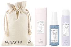 Kerasilk Essentials Volume Travel Set - Objemový šampon 75 ml + objemový sprej 50 ml + lak na vlasy 75 ml Dárková sada