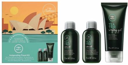 Paul Mitchell Tea Tree Special Invigorating Travel Kit - Šampon 75 ml + kondicionér 75 ml + stylingový gel 75 ml Dárková sada