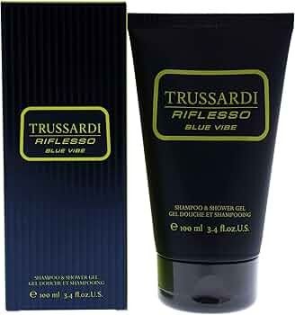 Trussardi Riflesso Blue Vibe Shampoo and Shower Gel - Pánský sprchový gel 100 ml