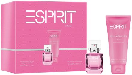 Esprit Pink Moments Set - EDP 20 ml + sprchový gel 100 ml Dárková sada