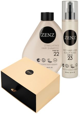 Zenz Organic Stimulating Vánoční Set - Šampon No.22 250 ml + tonic No. 23 200 ml Dárková sada