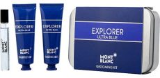 MontBlanc Explorer Ultra Blue Vánoční Set - EDP 60 ml + sprchový gel 100 ml Dárková sada