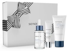 Skeyndor Power Hyaluronic Vánoční Set - Krém 50 ml + booster 30 ml + krém na oční okolí 15 ml Dárková sada