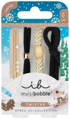 Invisibobble TWISTAR Apres Ski Fondue Lover - Gumička do vlasů 4 ks