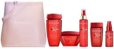 Kérastase Soleil Summer Set 2024 - Šampon 250ml + Maska 200ml + Olejová mlha 150ml + Šampon 80ml + Olejová mlha 45ml Dárková sada