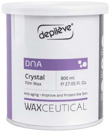 Depiléve Waxceutical DNA Crystal Film Wax - Vosk s účinky masky 2 v 1 400 ml