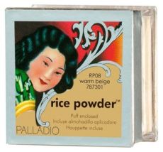 Palladio Rice Powder Warm Beige - Rýžový sypký pudr č. 8 17 g