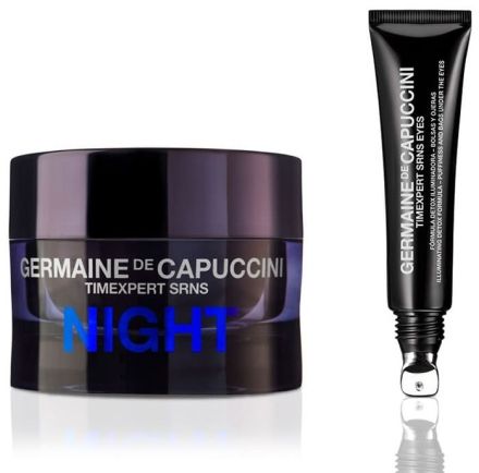 Germaine de Capuccini Timexpert SRNS Duo Set - Regenerační noční krém 50ml + Detoxikační oční sérum 15ml Dárková sada