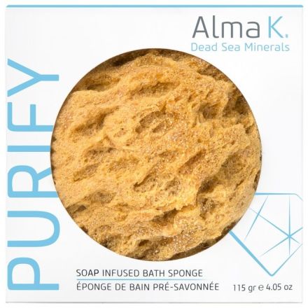 Alma K. Soap Infused Bath Sponge - sprchová houba s mýdlem