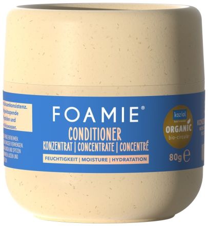 Foamie Concentrate Conditioner Moisture GLOBAL - Koncentrovaný kondicionér 80 g