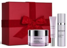 Skeyndor Corrective Vánoční Set - Emulze pro výplň vrásek pro normální pleť 50 ml + sérum pro zjemnění vrásek 30 ml + krém na oční okolí 15 ml Dárková sada