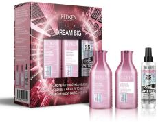 Redken Volume Injection Vánoční Sada - Šampon 300 ml + kondicionér 300 ml + sprej One United 150 ml Dárková sada