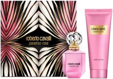 Roberto Cavalli Paradiso Rosa Set - EDP 30 ml + tělové mléko 100 ml Dárková sada